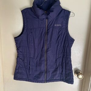 Columbia Fleece Jacket in Dark Purple